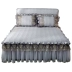Shen Hao nhà dệt vải giặt ren giường đơn váy chần độn giường bìa Châu Âu chần ren trải giường cộng với bông