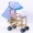Xe đẩy trẻ em bằng tre và mây Xe đẩy trẻ em có thể ngồi nằm xe đẩy mùa hè cho trẻ em - Xe đẩy / Đi bộ các loại xe đẩy cho bé