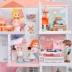 túp lều Tự làm biệt thự nhà búp bê cô gái lắp ráp mô hình căn nhà nhỏ làm bằng tay món quà Xiao-Ming đồ chơi thế giới Đồ chơi búp bê