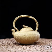 Yixing Dingshan Heliu Zishahu Jungle Loạt Gecko Lốp Mỏng Chính Hãng Nổi Tiếng Nghệ Sĩ Dân Gian Handmade ấm đất