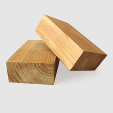Деревянные панели/деревянные панели 榉木原木板儿童木工diy实木板小木片硬木小长方木块 积木堆建木料