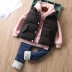 Mùa đông 2018 quần áo trẻ em mới cho bé gái vest vest dày ấm áp vest bé vest bông sỉ quần áo trẻ em Áo ghi lê