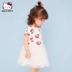Hellokitty cô gái mặc mùa hè 2019 mới cho bé thời trang váy ngắn tay mùa hè váy bé - Váy Váy