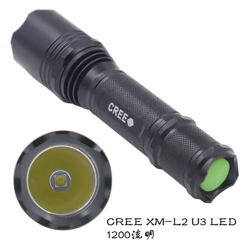 Mantaray M5 CREEQ5 T6 L2 V3 V5 V6LED SNITH LIGHT FLASHLIGHT 18650 RIDING Lighting
