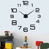 Северная тенденция супер большие висящие часы гостиная DIY Европейская индивидуальность творческая мода, простые часы на стены часы