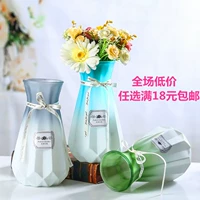 Pumpkin Origami Glass Vase Trang trí nội thất nghệ thuật Hoa Flower Hydroponic Rich Tre khô Vase - Vase / Bồn hoa & Kệ chậu sứ trồng cây cỡ lớn