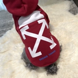 Новогодний годовой собачья собака для собаки маленькая одежда инуяр Sheronori Fa Doubi Зимний клуб толстая хлопчатобумажная одежда