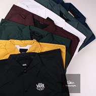 VANS Authentic American thương hiệu đường phố Torrey cổ điển đen cơ bản huấn luyện viên áo khoác áo gió áo khoác nam áo khoác kaki nam