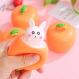 Игрушка, морковный слайм, антистресс