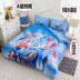 Bé trai 1 m 2 Siro Ottoman giường cotton bốn mảnh đơn giản Bộ 1,8 bé trai và bé gái hoạt hình ba mảnh đặt 1,5 giường - Bộ đồ giường bốn mảnh bộ ra nệm Bộ đồ giường bốn mảnh