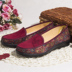 Bắc Kinh cũ giày vải của phụ nữ duy nhất mùa xuân và mùa hè bằng phẳng với không trượt thấp để giúp mẹ trung niên giày giày đơn thoải mái cỡ lớn bà ngoại giày Giày cắt thấp