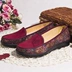 Bắc Kinh cũ giày vải của phụ nữ duy nhất mùa xuân và mùa hè bằng phẳng với không trượt thấp để giúp mẹ trung niên giày giày đơn thoải mái cỡ lớn bà ngoại giày