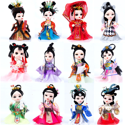 Пекин Silk Silk Ren Doll упаковывает красный особняк мечта о Джинлинге двенадцать грандиозных подарков с китайскими подарками, посылающими иностранные характеристики