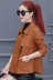 Áo khoác da nữ bình thường 2019 xuân hè mới phiên bản Hàn Quốc của quần áo mùa thu hoang dã ngắn áo khoác mỏng - Quần áo da ao da cao cap Quần áo da