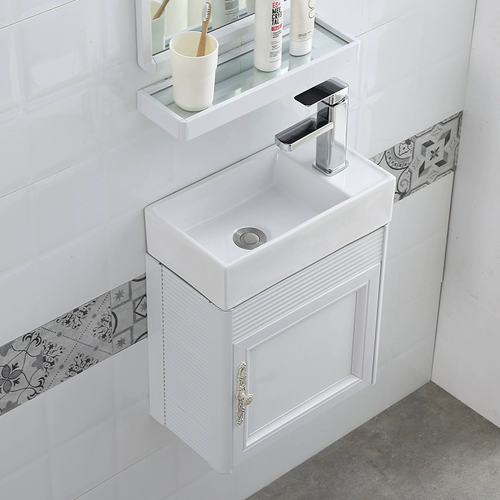 Мыть горшок небольшая квартира Мини -пространство алюминиевое шкаф подвесной горшок с висячими стены -типом для мыть