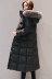 Chống mùa giải phóng mặt bằng điều trị 2018 mùa đông phong cách mới phần dài dài đầu gối Hàn Quốc phiên bản của xuống áo khoác nữ dày áo triều Xuống áo khoác