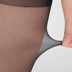 Chín điểm pantyhose mùa hè siêu mỏng lõi dây chống móc dây 9 điểm vớ quần chân mỏng đáy nữ vớ đen Vớ giảm béo