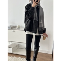 Innerpure | Full Egnant Tannant Cotton Sheep Leather Retro Модная силуэтная кожаная куртка 2252
