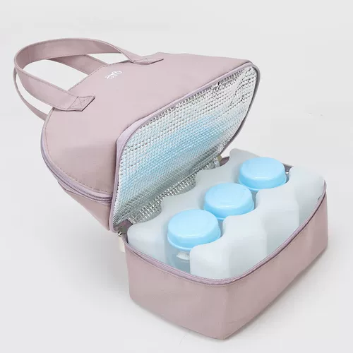 Задняя сумка для молока для работы портативное оборудование для молока охлажденное синее ледоволо