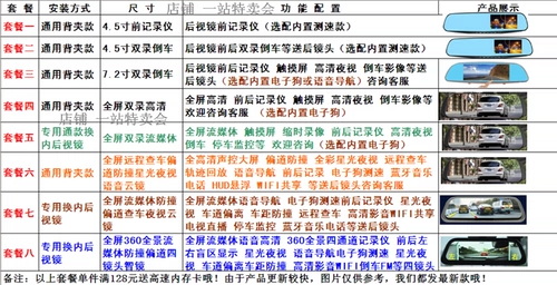 310 310W 360 панорамный рекордер навигация на навигациях Baojun. Выделенная HD Night Vision 4 Circuit