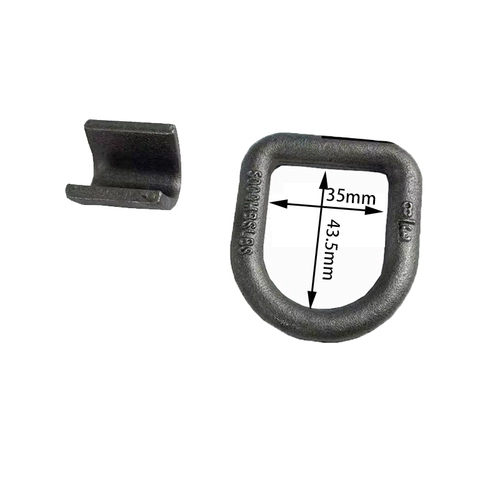 Сварка D -Тип Трейлер -Трейлер Трейлер Крюк Трейлер Аксессуар Кольцевой крюк Крюк ковцовый кольцо D -обработка 5,4 тонны