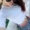 Áo sơ mi không tay 2019 xuân mới bó sát áo thun nữ tay ngắn gợi cảm cá tính trong tay áo chia tay nữ - Áo phông áo phông nữ rộng