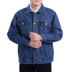 Giải phóng mặt bằng đặc biệt trung niên cha nạp denim jacket phần mỏng kích thước lớn lỏng trung niên của nam giới áo khoác áo denim áo bò nam Áo khoác