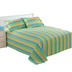 Xử lý tấm vải thô cũ ba mảnh tấm vải thô thô cũ giường đơn giường đôi đơn 1,5 1,8 m Khăn trải giường