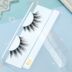 Một cặp lông chồn lông mi giả S08 Trang điểm châu Âu và Mỹ Kardashian với cùng một đoạn mô phỏng giai đoạn dày tự nhiên trên lông mi long mi gia Lông mi giả