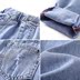 Cô gái 2019 hè mới quần jeans lỗ trẻ em cắt quần trong không khí trong quần trẻ em lớn quần mỏng phần - Quần jean quần denim bé gái xuân hè Quần jean