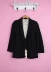 43JCWD761 cổ phiếu của phụ nữ cắt giảm tiêu chuẩn mùa xuân và mùa thu áo len giản dị Slim áo dài tay phù hợp với áo khoác vest nữ Business Suit