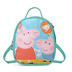 Túi Messenger của trẻ em Ba Lô Thời Trang Cô Gái Peggy Tote Pepe Pig Trẻ Em Túi Peggy Pig Bag balo đựng laptop nữ đẹp Ba lô