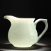 Gạch bóng màu xanh lớn cốc vuông celadon trà trà bong bóng trà Kung Fu phụ kiện trà ngọc sứ chén trà rò rỉ - Trà sứ Trà sứ