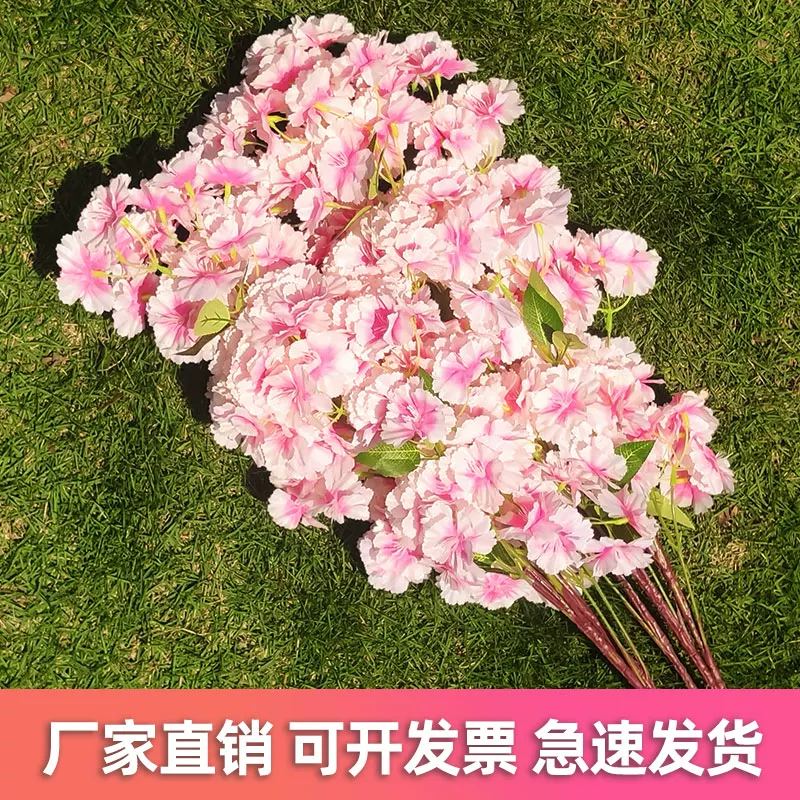 Net red explosion!Simulation cherry blossom branches, manufacturers direct sales