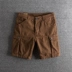 Mùa hè mới American cũ tay nghề đa túi quần dệt cotton nam quần short hoang dã quần âu quần đùi nam Quần làm việc