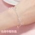 Sterling bạc vòng đeo tay nữ Hàn Quốc phiên bản của cá tính đơn giản tươi chuyển hạt bạc chuông sen bộ phận của bạn gái sinh viên chị chuỗi cặp