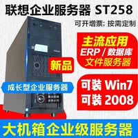 Lenovo Server ThinkSystem ST258 для TS560 Muso E3 File E3 File Erp Tower База данных