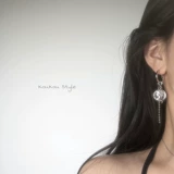 Съемные серьги с кисточками