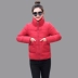 Chống mùa bông quần áo nữ dày ngắn áo khoác mùa đông 2018 mới đứng cổ áo bánh mì dịch vụ Hàn Quốc mềm chị nhỏ bông áo khoác