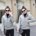 Chống mùa bông quần áo nữ dày ngắn áo khoác mùa đông 2018 mới đứng cổ áo bánh mì dịch vụ Hàn Quốc mềm chị nhỏ bông áo khoác Bông