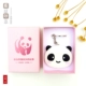 Big Head Panda Pink Gift Box