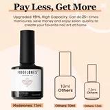 Моделировая гель -лак для ногтей 1 часть 15 мл обнаженного цвета.