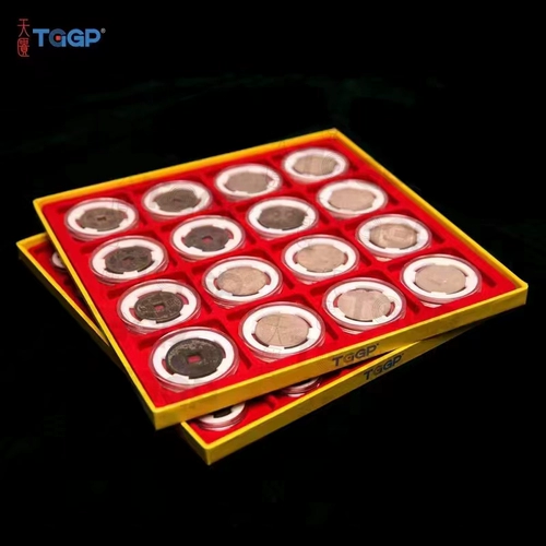 TGG Tianshuang 16 -Square -dollars Hollow Box Pallet 62 мм круглый коробка поддон поддон Дейс дисплей Xianfeng Disk