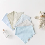 Детский хлопковый демисезонный слюнявчик, шарф для новорожденных подходит для мужчин и женщин для девочек, 6 шт, 1-2 лет