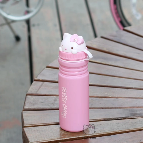Hello kitty, горный велосипед для велоспорта, бутылка для воды