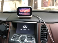 Автомобиль Little Love Студент сенсорный экран умный динамик изменить аудио -вывод Aux Bluetooth Eding FM Подключение автомобиля звук