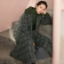 Sensuo Women Giảm giá Cửa hàng Giải phóng mặt bằng Phiên bản hàng đầu Áo khoác len có thể tháo rời dài - Trung bình và dài Coat