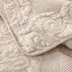 QUILT tăng ba mảnh màu thêu bông giường bông bao gồm mảnh duy nhất của điều hòa không khí lanh kép là Continental - Trải giường