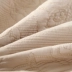 QUILT tăng ba mảnh màu thêu bông giường bông bao gồm mảnh duy nhất của điều hòa không khí lanh kép là Continental - Trải giường