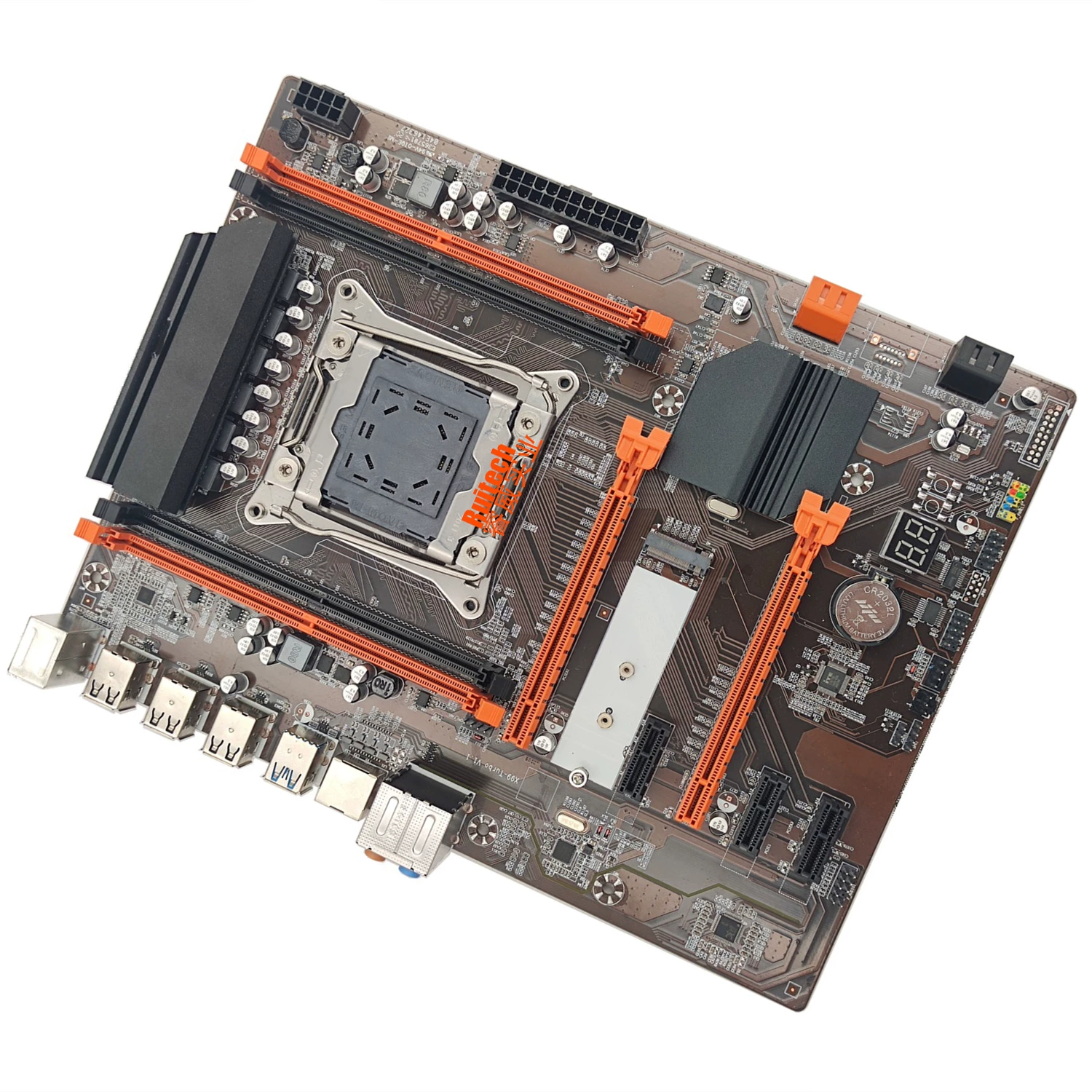Новая X99 Turbo DDR4 настольная материнская плата студийная игра с памятью 1 16G 2666v3